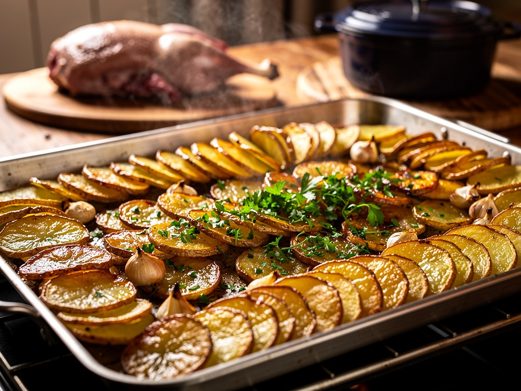 pommes de terre sarladaises four