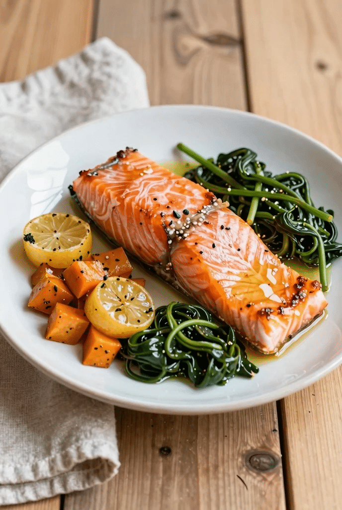 quels légumes manger avec du saumon