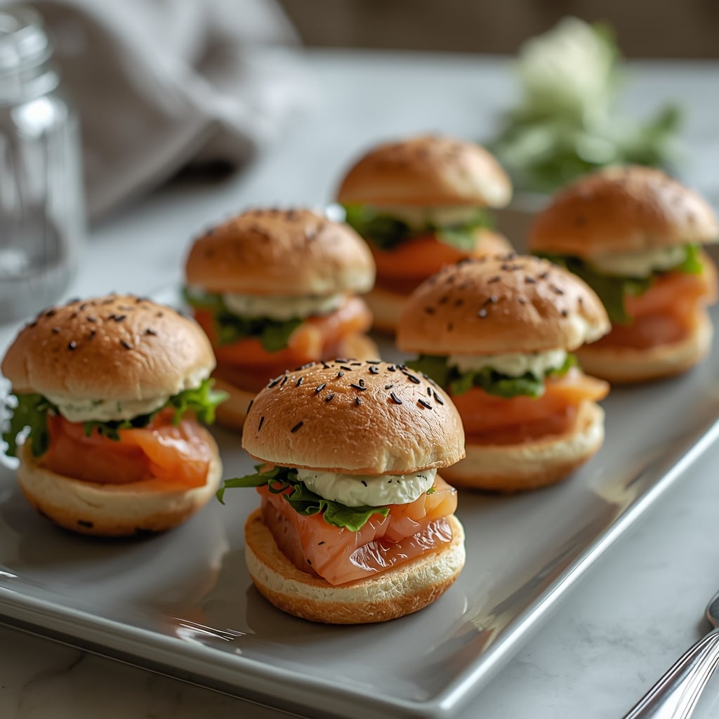 idée garniture mini burger