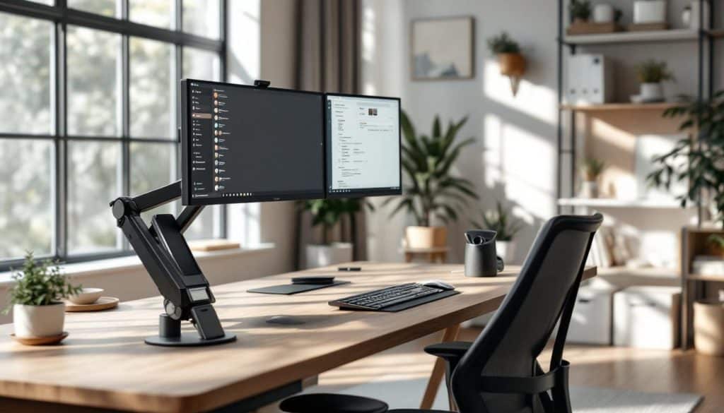 découvrez desk : solutions complètes avec bureaux, logiciels et mobilier ergonomique adaptés à tous vos besoins pour un espace de travail confortable et productif.