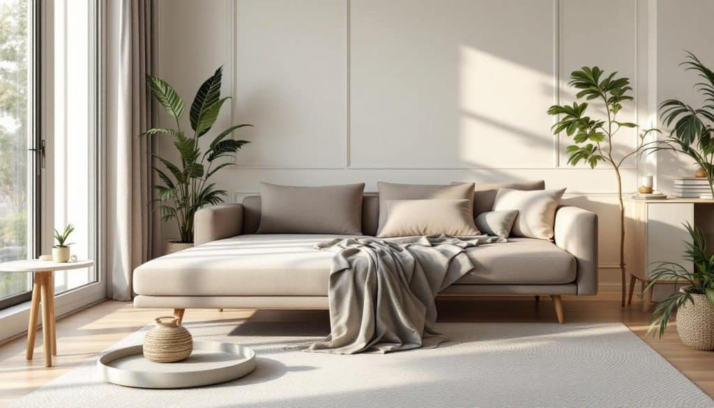 découvrez nos canapés-lits alliant confort et gain de place, parfaits pour optimiser votre intérieur avec style et praticité.