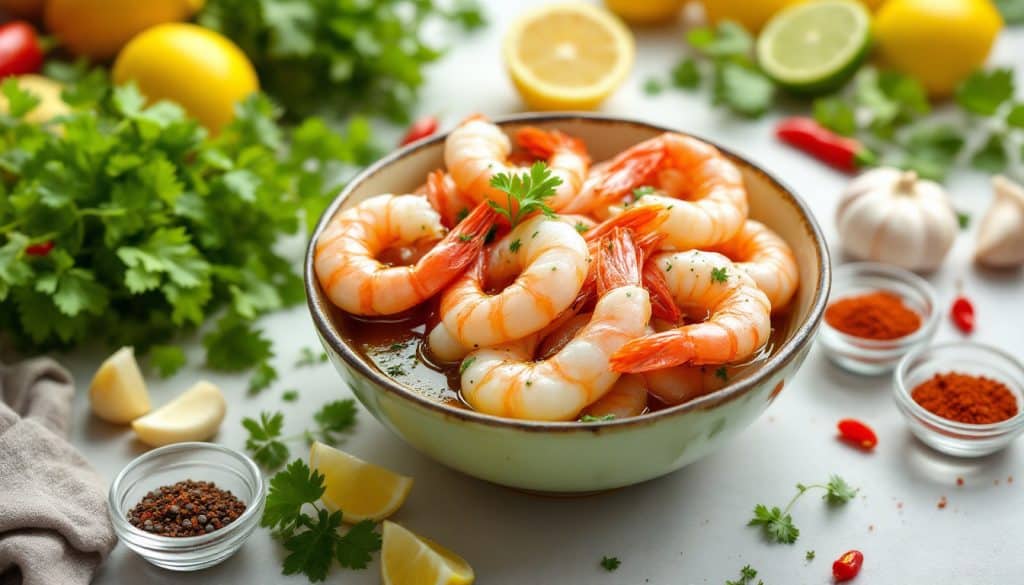 découvrez nos recettes simples et savoureuses de marinades pour gambas, idéales pour sublimer vos fruits de mer avec des saveurs authentiques et gourmandes.