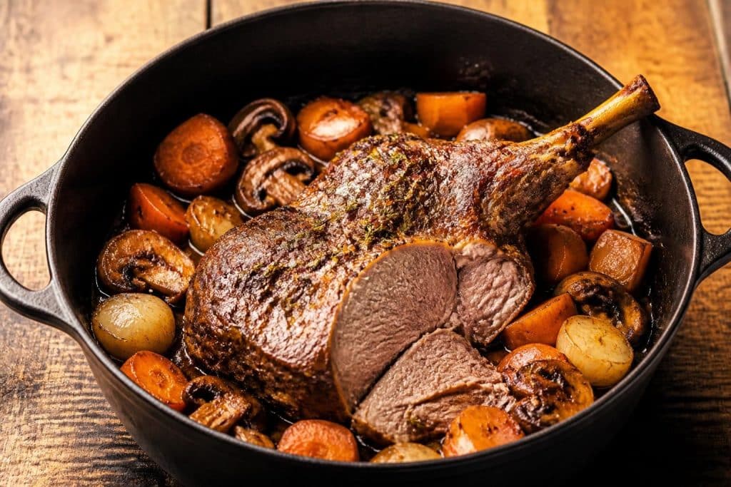 Cuissot de chevreuil en cocotte recette simple et fondante