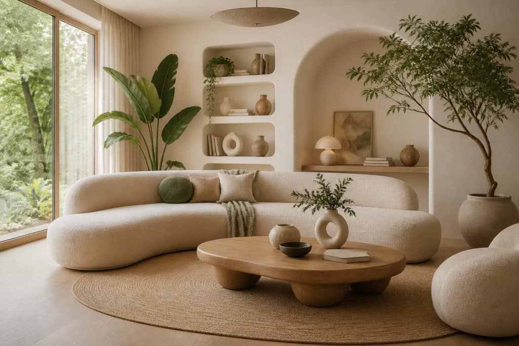 découvrez comment intégrer les formes organiques et les courbes naturelles dans votre décoration intérieure pour créer un espace harmonieux et apaisant.