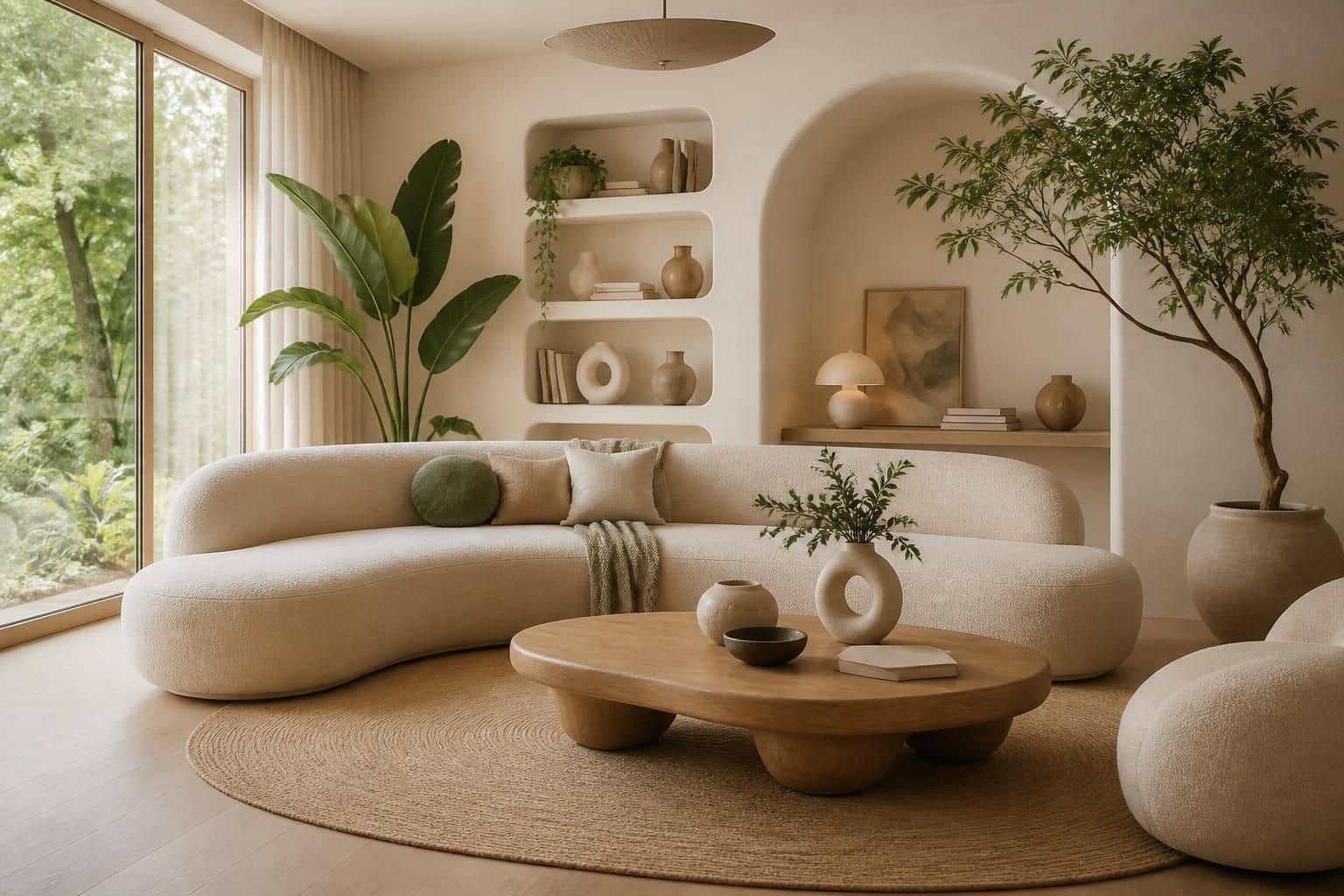 découvrez comment intégrer les formes organiques et les courbes naturelles dans votre décoration intérieure pour créer un espace harmonieux et apaisant.
