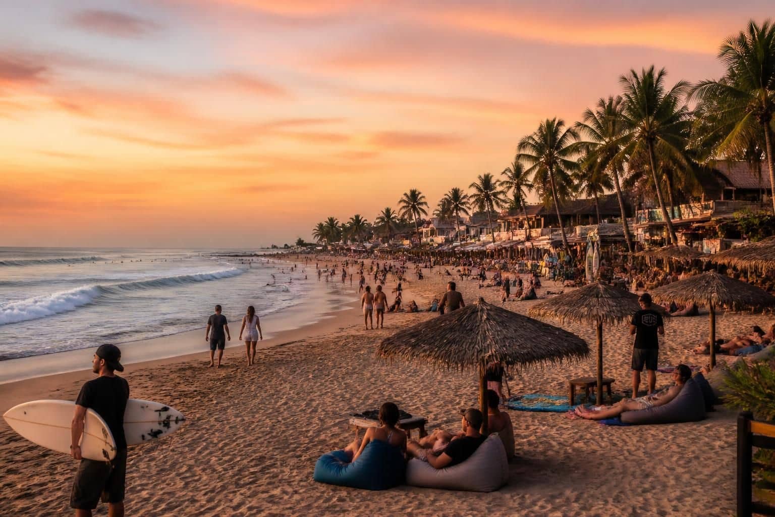 découvrez kuta à bali, indonésie : une destination idéale pour les plages paradisiaques, le surf passionnant et des activités incontournables pour tous les goûts.