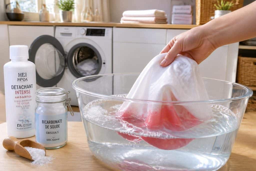 Comment rattraper un linge déteint efficacement et rapidement ?