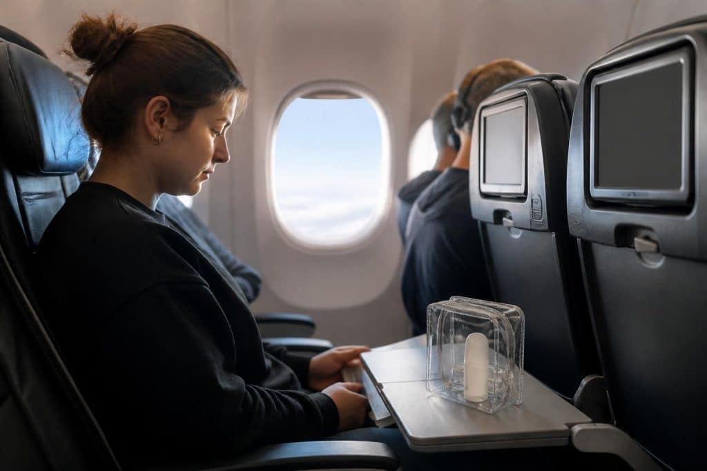 Déodorant en avion : règles et conseils pour le transport en cabine