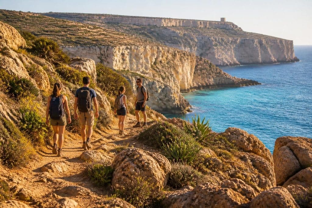 Malte randonnée : les sentiers incontournables pour découvrir l’île