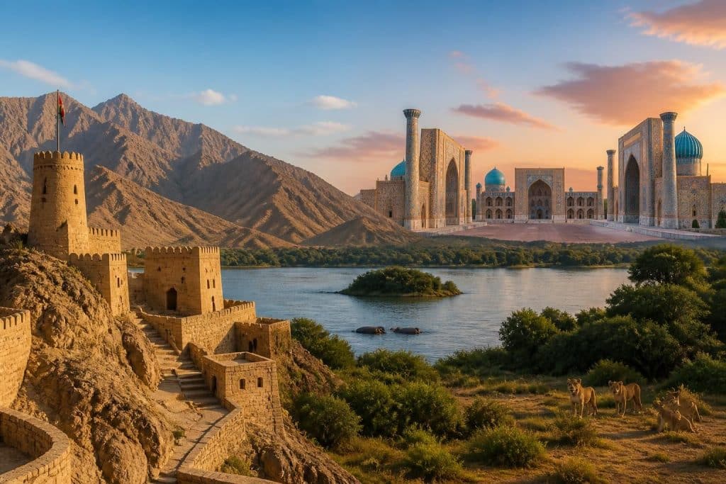 Pays en O : liste et informations sur Oman, Ouganda et Ouzbékistan