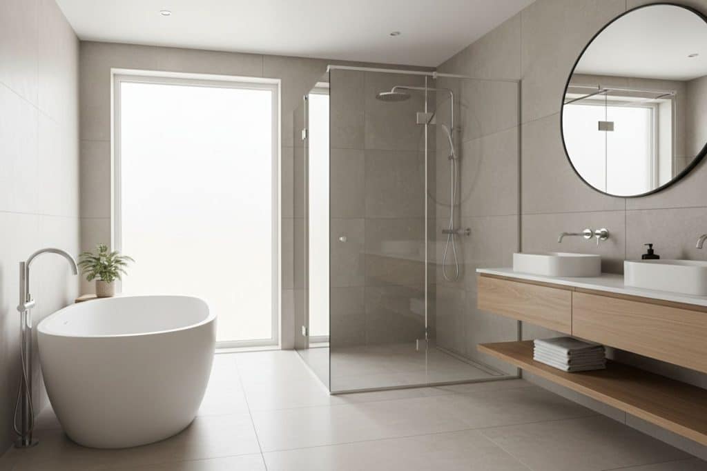 Comment la norme NF C 15-100 définit les volumes de sécurité en salle de bain ?